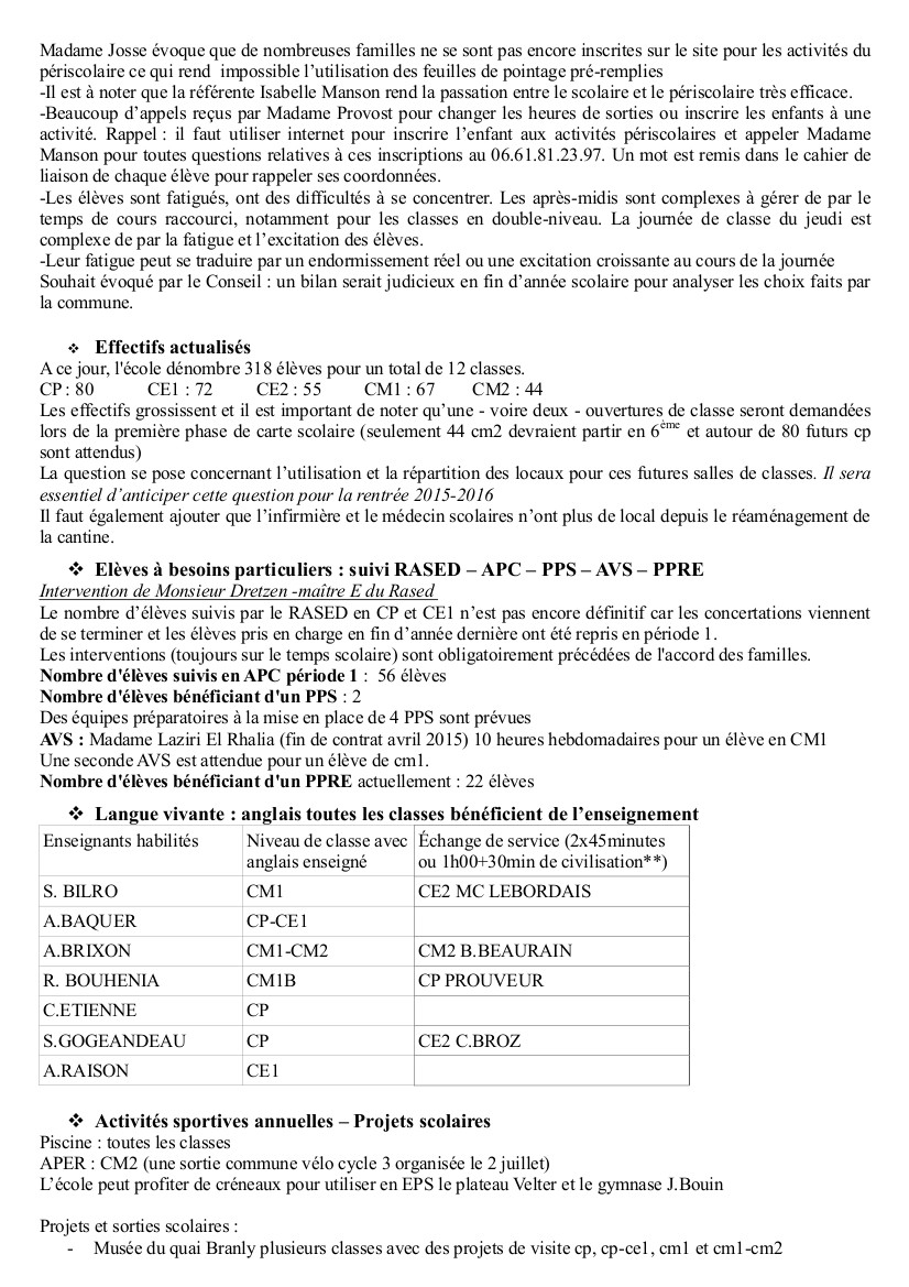 Compte rendu conseil décole Velter 14 octobre 2014-2