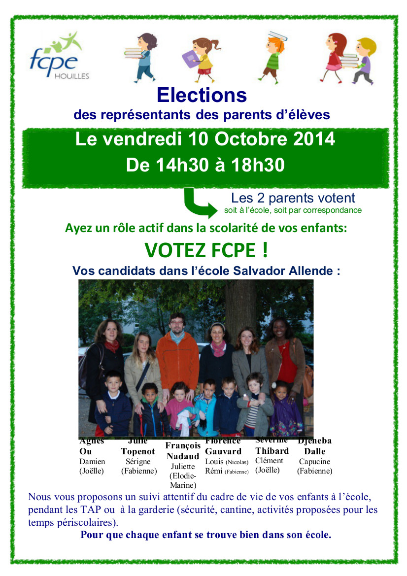 Profession de foi Ecole Allende 2014-2014-1