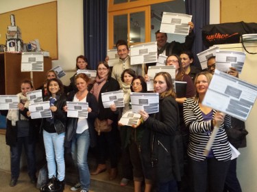 Parents mobilisés des écoles Buisson Bréjeat Kergomard à Houilles