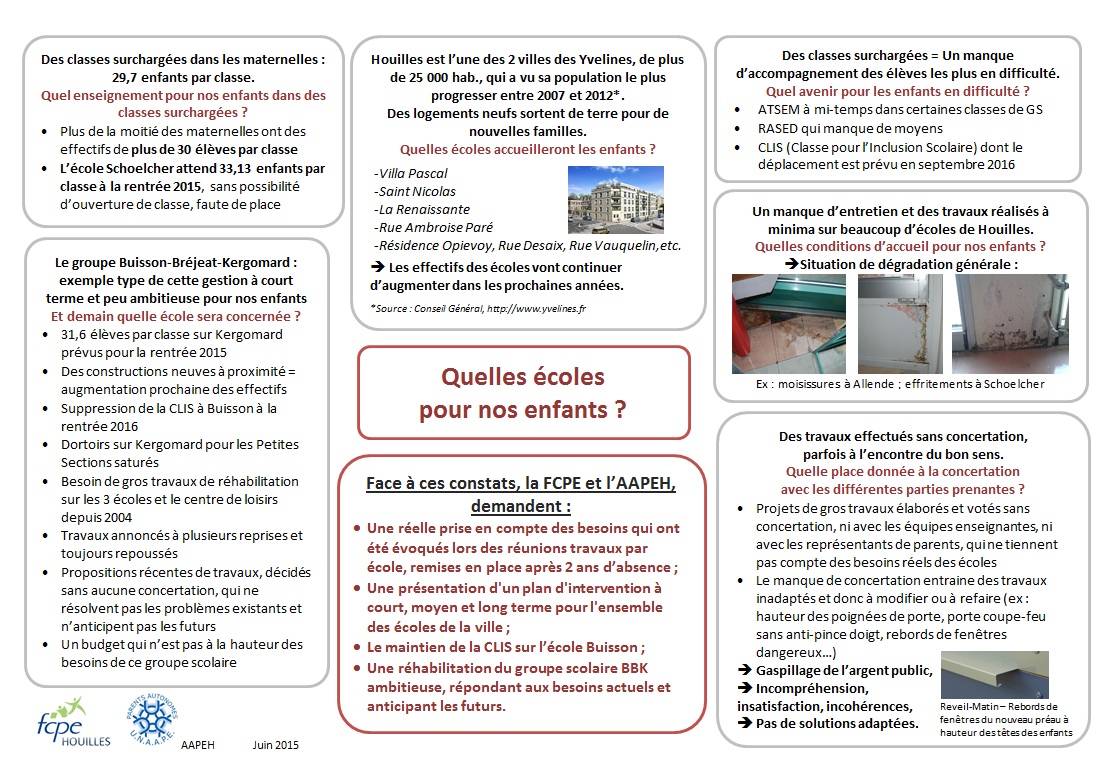 Quelles ecoles pour nos enfants