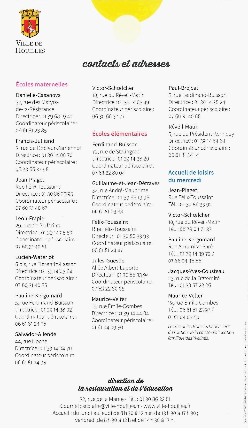 EcolesHouilles_Contacts