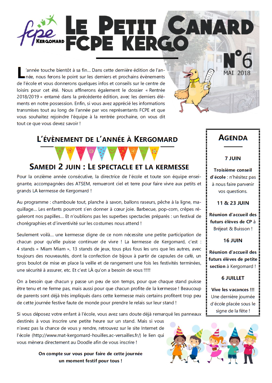 Petit Canard_N6 Mai 2018_P1