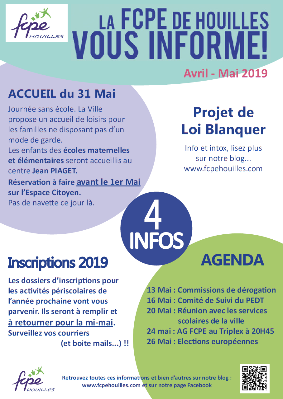 FCPE Vous Informe_Avr-Mai-19